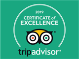 Trip Advisor Certificate of Excellence
