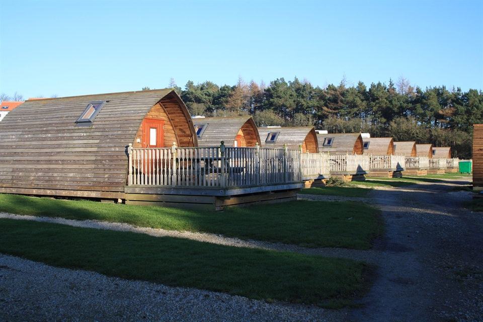 Wigwam ?« Cabins at Grouse Hill